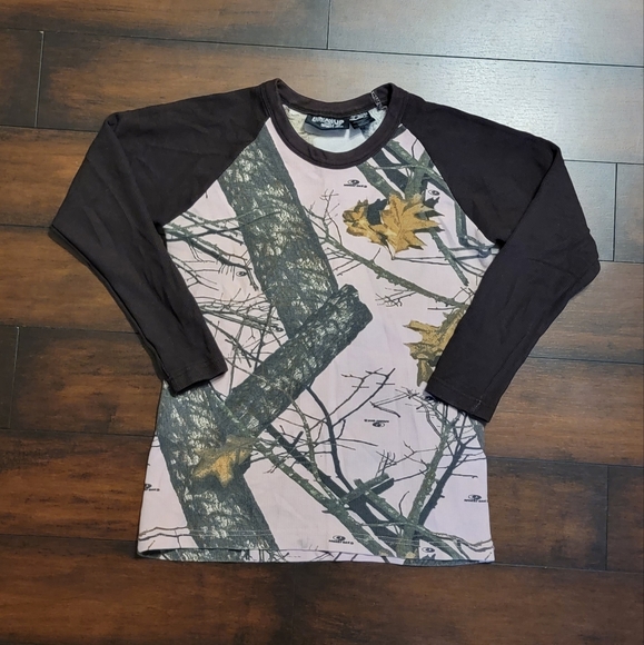 Mossy Oak Other - MOSSY OAK BREAK UP INFINITY YOUTH XL 14-16 LONG SLEEVE CAMO T-SHIRT